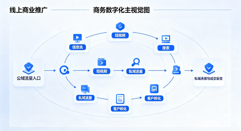 商洛地区线上商业推广怎么做？全域流量闭环搭建与低成本转化实战指南