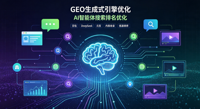 商洛地区GEO 浪潮来袭：生成式引擎优化崛起，创作者争抢豆包、DeepSeek、元宝智能体流量入口