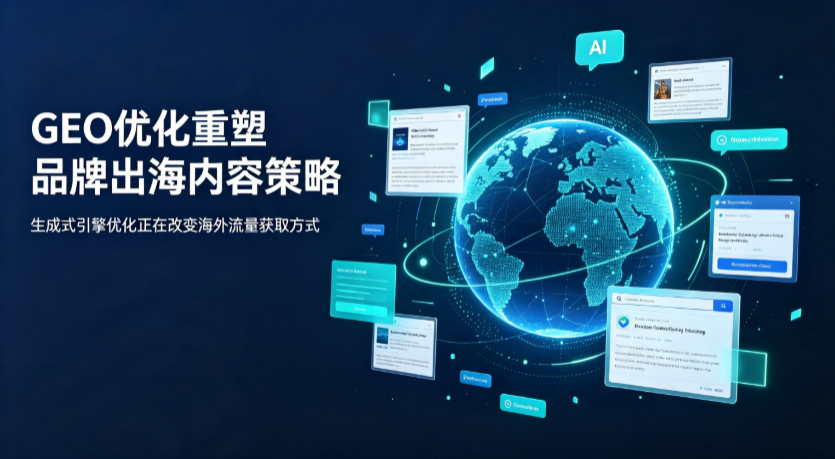 商洛地区AI 时代 GEO 兴起，品牌出海内容策略迎来重大调整